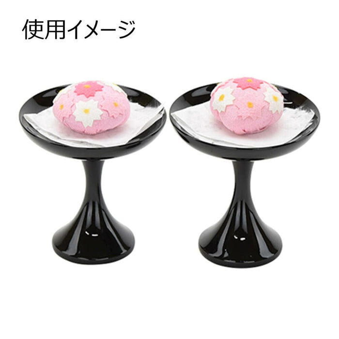 仏具 高杯 木質 溜 寛通型 3.5寸 特徴 3