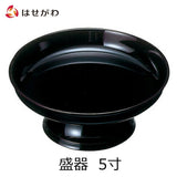 盆提灯 盛器 木質 溜 5.0寸 特徴 1