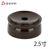 仏具 リン台 木質 溜 丸型 2.5 特徴 1