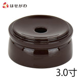 仏具 リン台 木質 溜 丸型 3.0 特徴 1