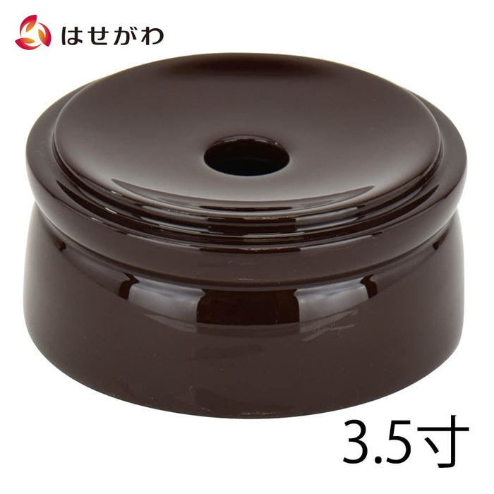 仏具 リン台 木質 溜 丸型 3.5 特徴 1
