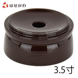 仏具 リン台 木質 溜 丸型 3.5 特徴 1