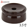 仏具 リン台 木質 溜 丸型 3.5 特徴 1