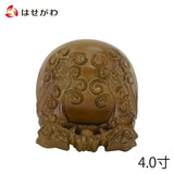 仏具 木魚 龍彫 4.0寸 特徴 1