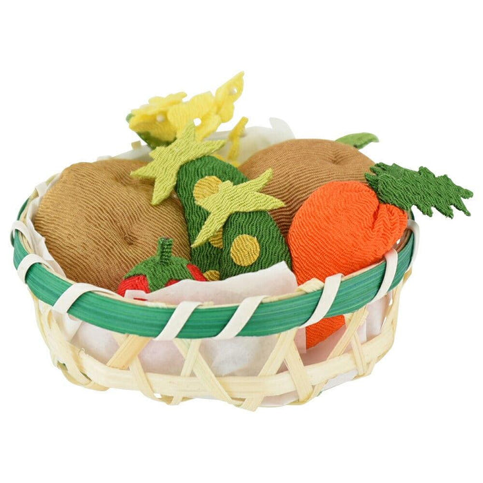 お供え物・お飾り ちりめん 春のお供物 かご入 特徴 2