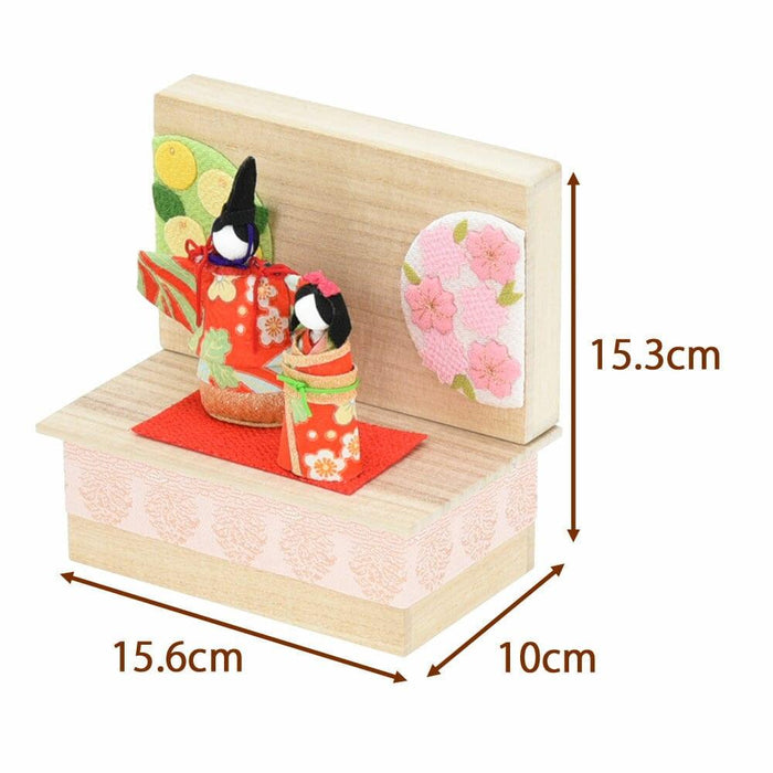 お供え物・お飾り ちりめん 季節のしつらい箱 桃の節句 特徴 3