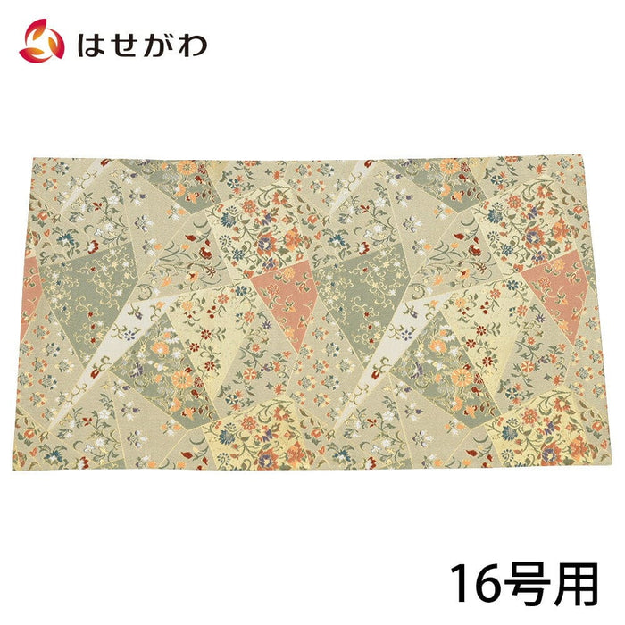 仏具 経机掛 総柄白茶 16用 特徴 1