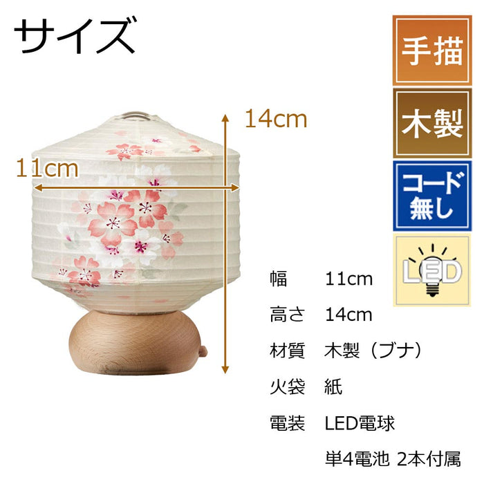 盆提灯 新型 ココラン 古典桜 特徴 2