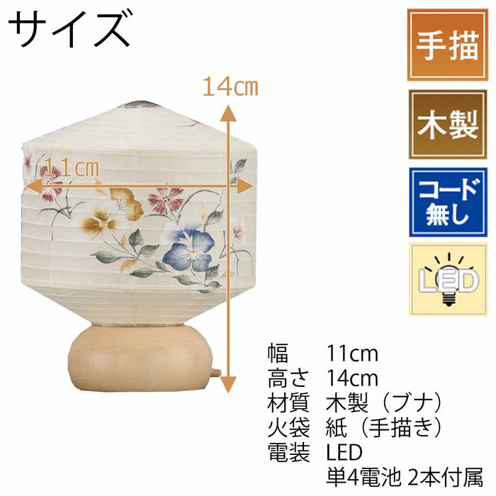 盆提灯 新型 ココラン 遊蝶花 特徴 2