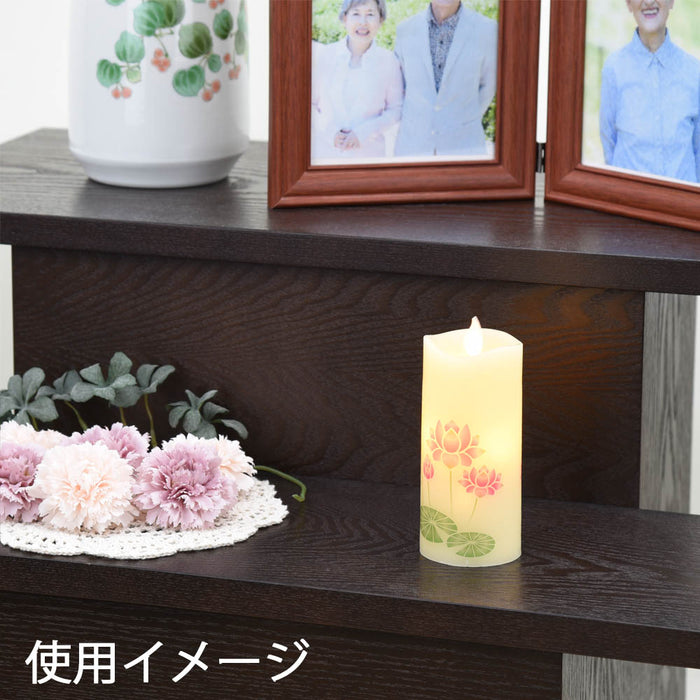 仏具 LEDローソク いろはあかり 蓮 特徴 3