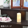 仏具 LEDローソク いろはあかり しだれ桜 特徴 3