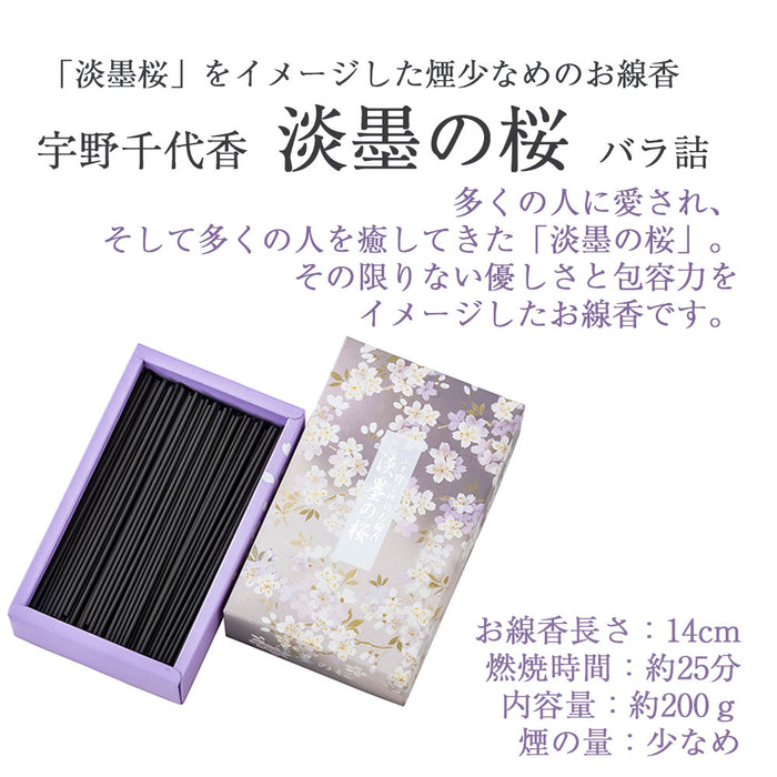 線香 お香 焼香 香合 宇野千代香 淡墨の桜 特徴 3