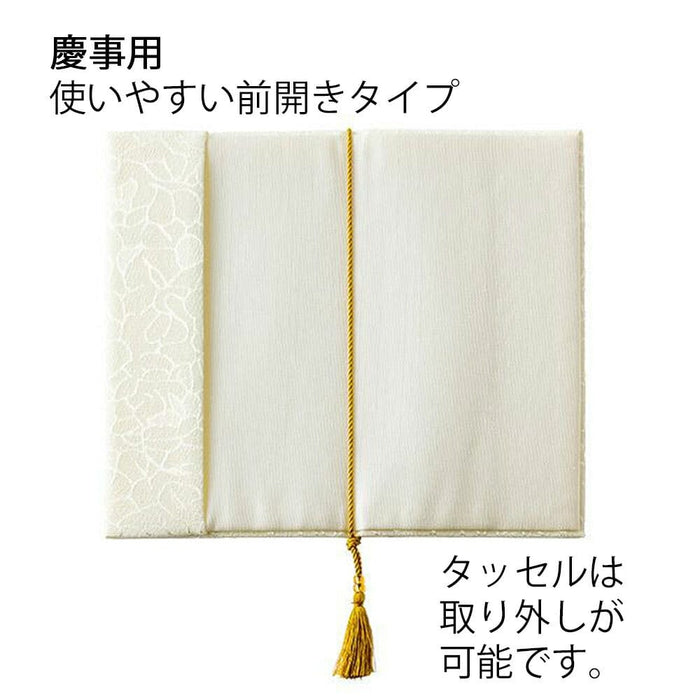 雑貨 洋風ふくさ フラワーホワイト 特徴 2