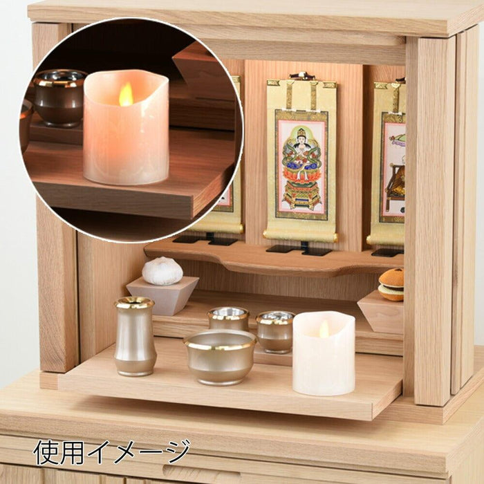 仏具 LEDキャンドル ひととなり プレーン 特徴 3