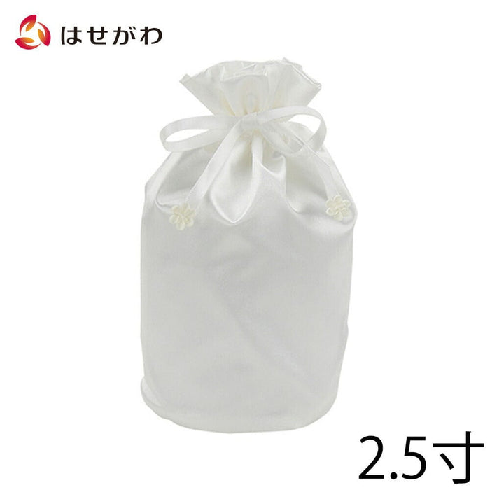 ペット供養 骨壺用ｻﾃﾝ袋W2.5寸 特徴 1