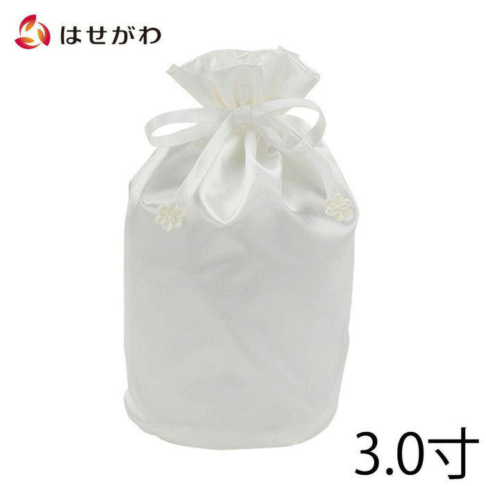 ペット供養 骨壺用ｻﾃﾝ袋W 3寸 特徴 1