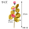 盆提灯 お盆用品 盆花 赤蓮 三輪 特徴 2