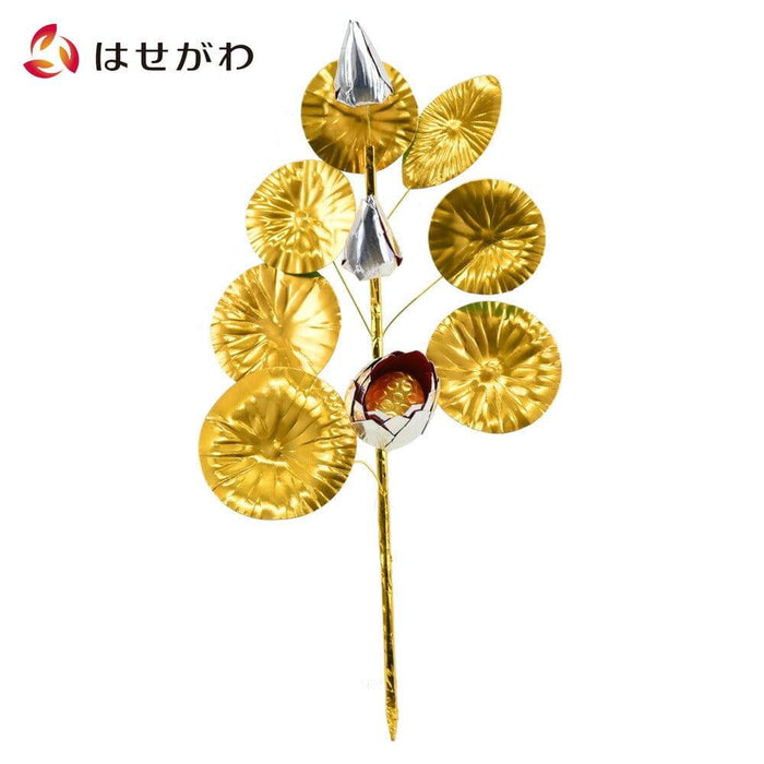 盆提灯 お盆用品 盆花 銀蓮 三輪 特徴 1