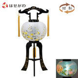 盆提灯 回転 楓 6号 菊 特徴 1