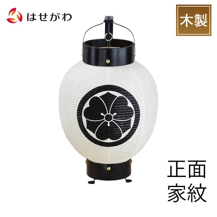 盆提灯 弓張 九子 家紋・家名・桐箱入 特徴 1