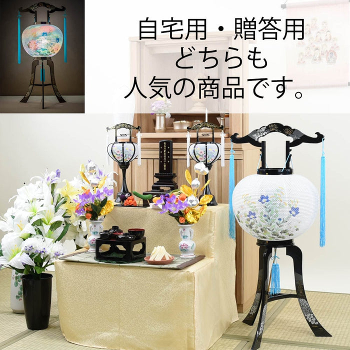 盆提灯 回転 こもれび 菊桔梗 特徴 6