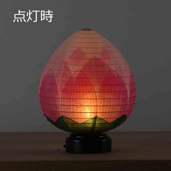 盆提灯 新型 結花 LED 蓮花 特徴 4