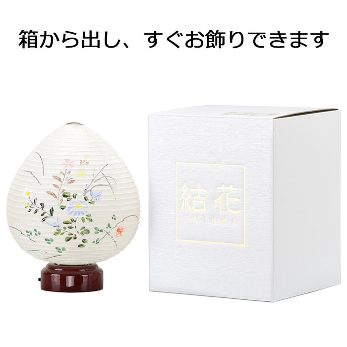 盆提灯 新型 極み結花 LED 秋草 特徴 6