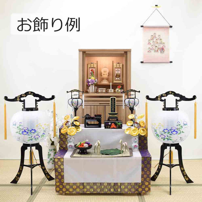 盆提灯 回転 楓 花車 鉄仙 対 特徴 6