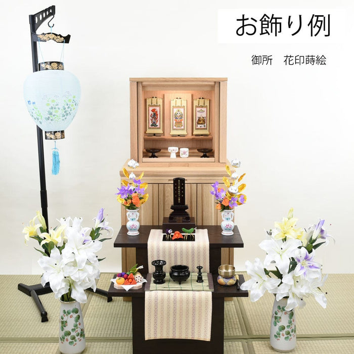 盆提灯 御所 花印蒔絵 特徴 6