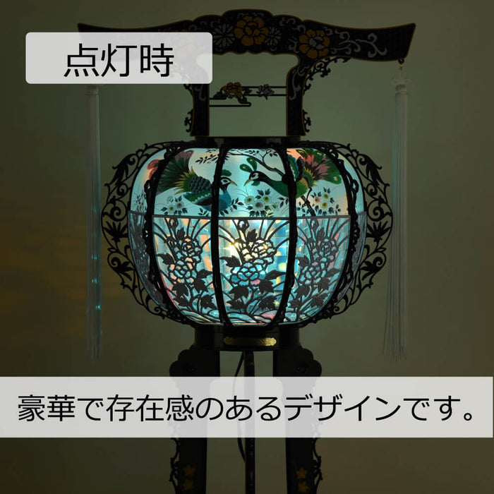 盆提灯 霊前灯 鳳 105号 黒 特徴 4