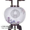 盆提灯 行灯 11号 黒檀 萩桔梗 紋二重 特徴 3