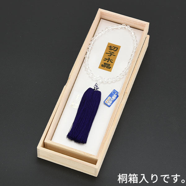 数珠 念珠 水晶 切子 弥勒房 尺2玉 特徴 4
