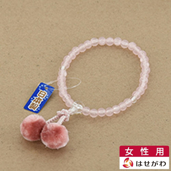 数珠 数珠 子供用 ピンク 梵天房 特徴 1