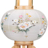 盆提灯 行灯 白木目 9号 芙蓉小花 特徴 3