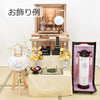 盆提灯 行灯 白木目 9号 芙蓉小花 特徴 6