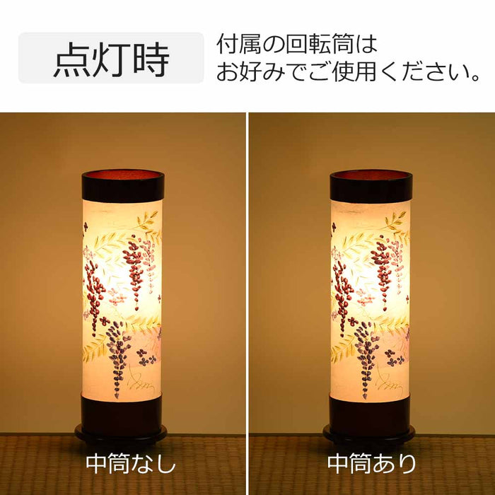 盆提灯 新型 あかりモダン 藤霞 特徴 4