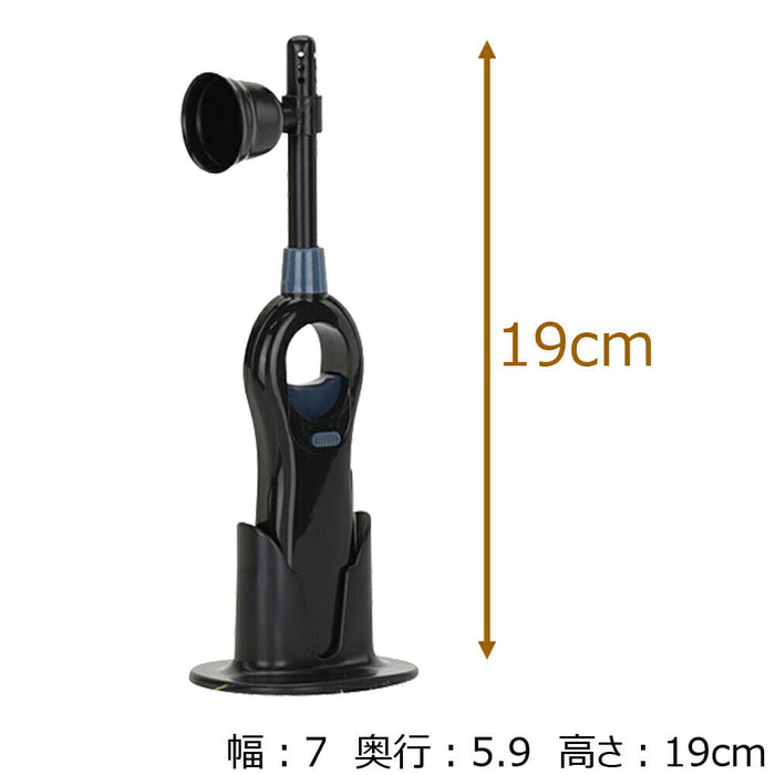 仏具 火消付灯明ライター せせらぎ スタンド付 特徴 4