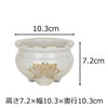 仏具 香炉 白金蓮 3.5寸 特徴 2