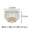 仏具 香炉 白金蓮 4.0寸 特徴 2