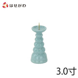 仏具 火立 青地 3.0寸 特徴 1