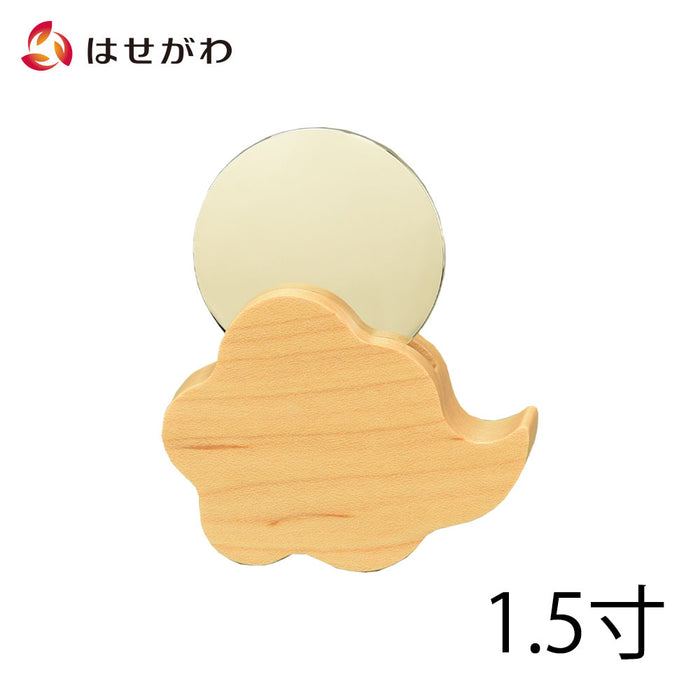 神棚 神具 モダン神鏡 kintoun メイプル 1.5寸 特徴 1