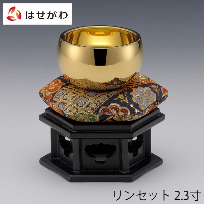 金製仏具 18金製 おリンセット 2.3寸 特徴 1