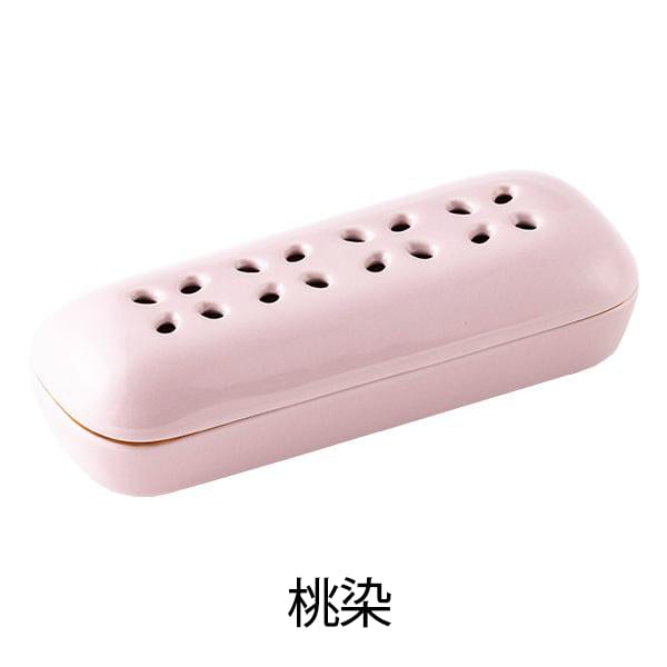 仏具 花摘 寝かせる線香皿 有田焼 小 瑠璃 桃染 特徴 7