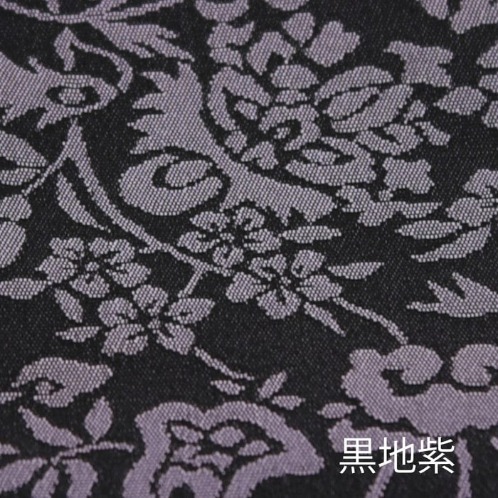 仏具 新名物裂 敷物裏付 小 黒地 紹巴唐華紋 特徴 2