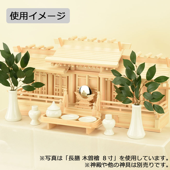 神棚 神具 長膳 木曽ひのき 7.0寸 特徴 3