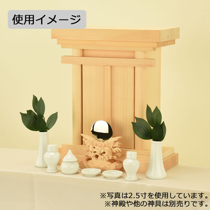 神棚 神具 御神鏡 龍上彫 2.5寸 特徴 3