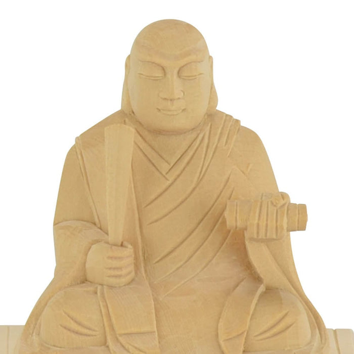 仏像 本尊 日蓮 白木 2.5寸 特徴 4