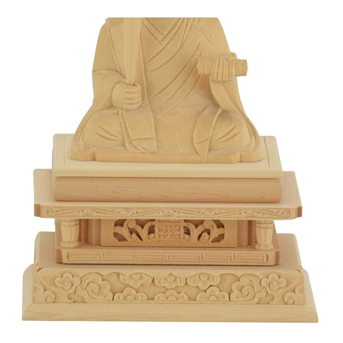 仏像 本尊 日蓮 白木 2.5寸 特徴 5