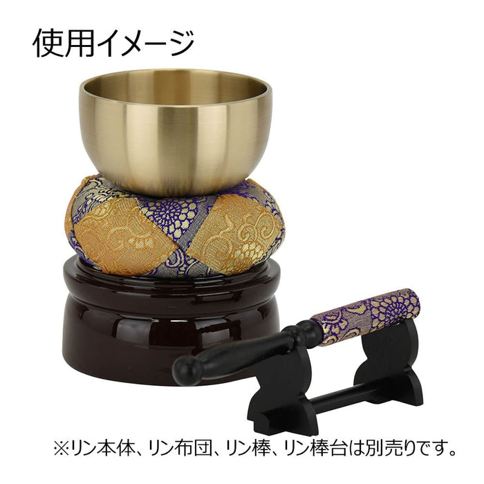 仏具 リン台 木質 溜 丸型 3.5 特徴 3