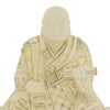仏像 本尊 日蓮 ツゲ 金粉紋様 2.0寸 特徴 4